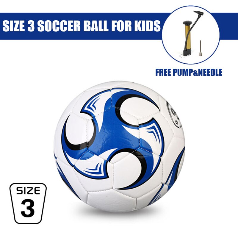 Wishome Size 5/4/3 Voetbal Pvc Voetbal Voor Kinderen Wedstrijd Training Voetbal Sport Tuin Game Voor kinderen Zachte Futball Voetbal