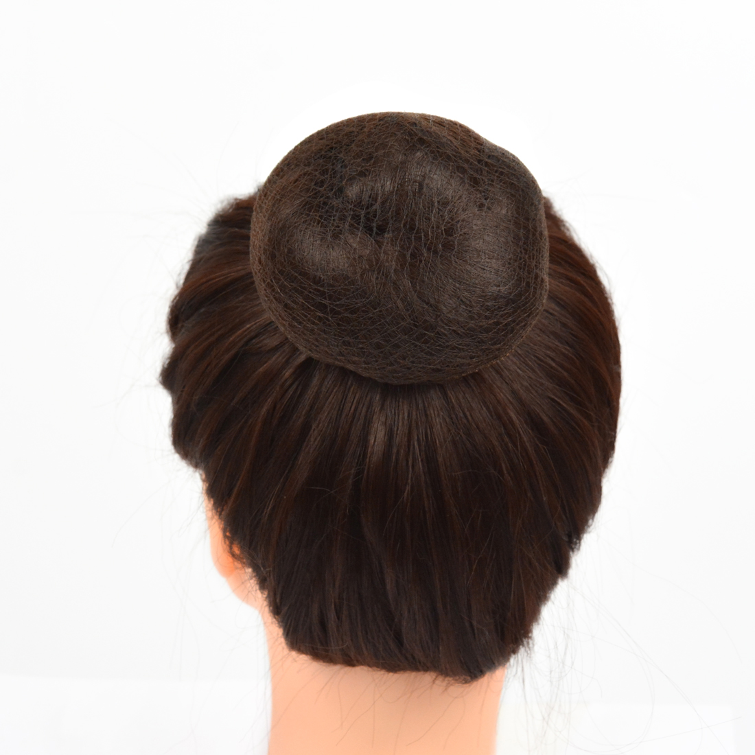 10 Stück 20 Zoll unsichtbares Netz-Haarknotennetz, elastische Nylon-Haarnetze für Frauen, Frisur, Haar-Accessoires