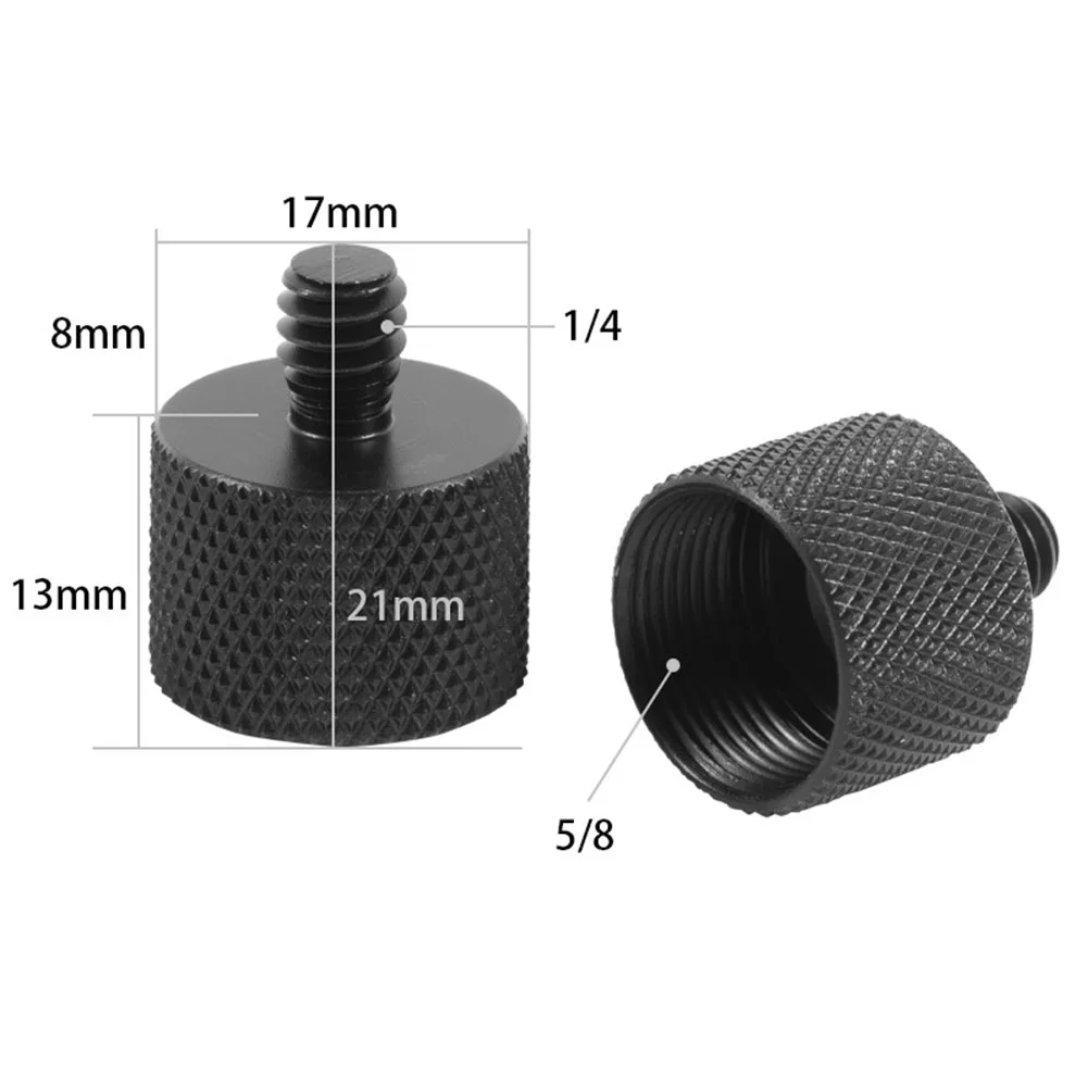 1/4 3/8 To 5/8 Female Male Threaded Screws Mount Adapters Tripod Camera Studio Threaded Screw Mount Adapters LS082 For Tripods: SKY BLUE