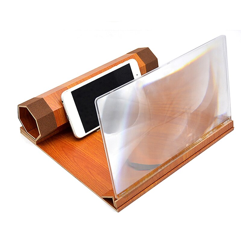 12Inch Screen Magnifier For Smartphone-Mobile Phone 3D Magnifier Projector Screen For Movies, Videos,And Gaming