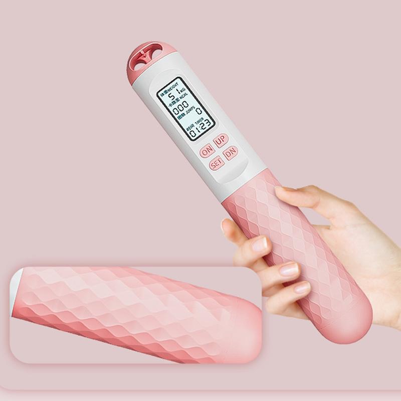 Cuerda de saltar ponderada, cuerda de saltar sin cuerda para Fitness con contador inteligente, cuerda de saltar inalámbrica para accesorios de Fitness