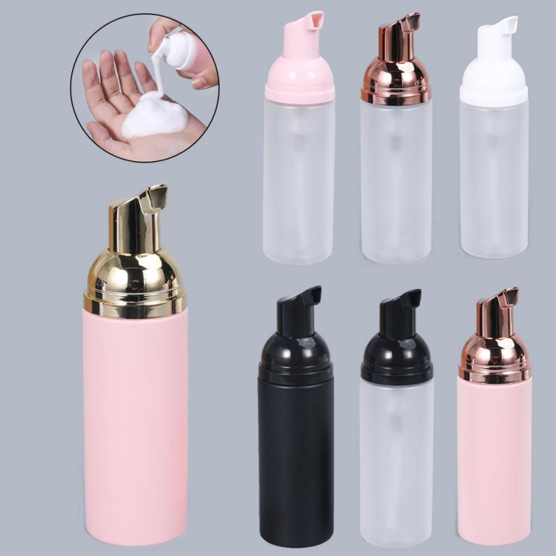 Foaming Bottle Hand Soap Mousses Forming Liquid Dispenser Bottle Shampoo Gel Plastic Refillable Bottle Forming Blttle 50ML