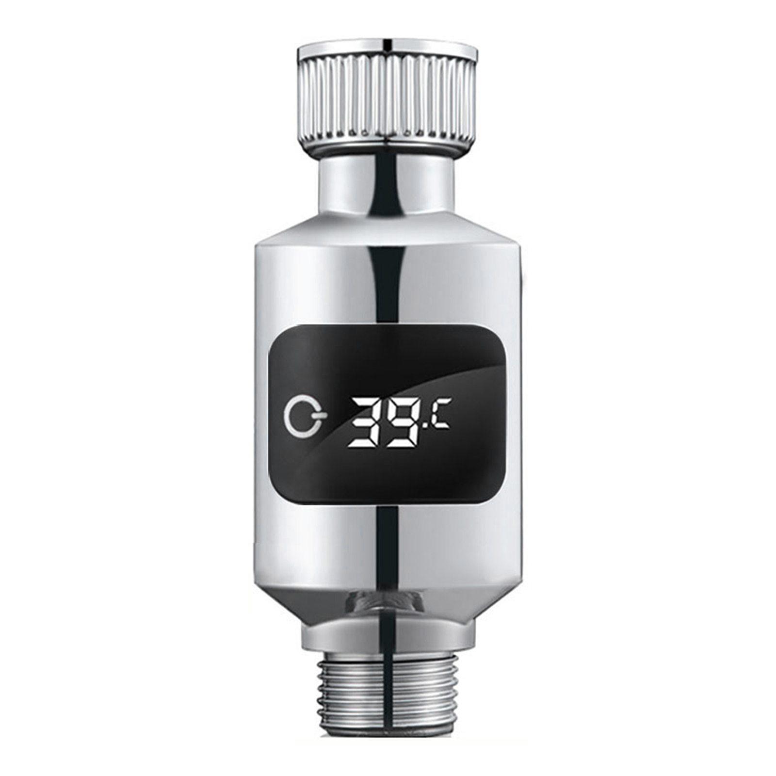 Thermometer LED-Thermometer 1/2 Zoll ABS für 1/2 Zoll Wasserleitungen LED-Duschthermometer 1/2 Zoll ABS 1/2 Zoll
