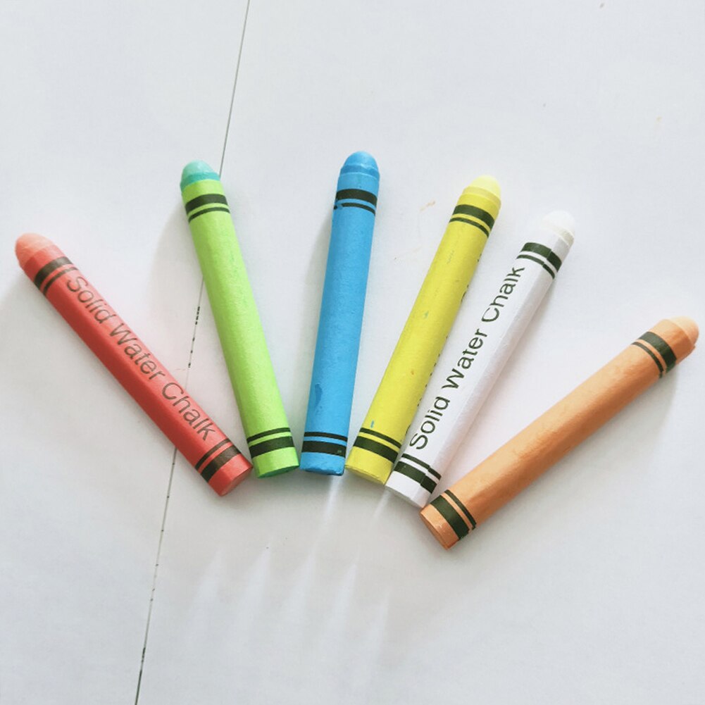 stationery supplies 30Pcs Water-soluble Dustless Chalk Crayons Set Office School Education Supplies