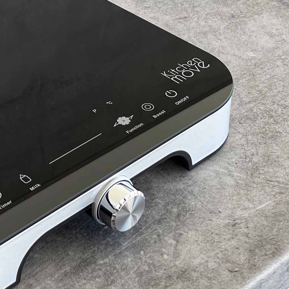 Hob induction 1 Fire RED ROCK Black 1800W