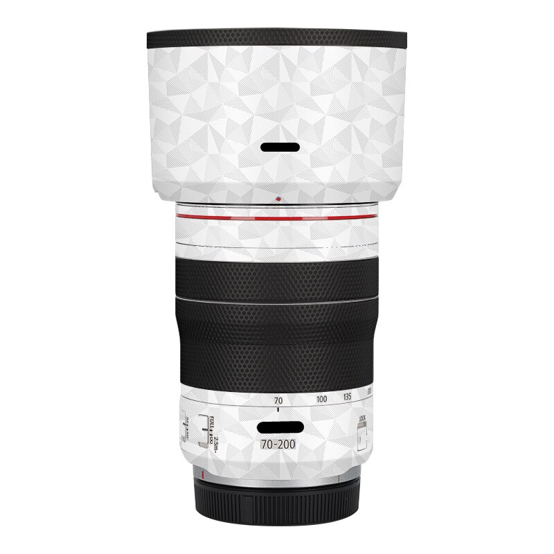 RF70-200 F4/Rf 70200 Lens Vinyl Decal Skin Wrap Cover Voor Canon RF70-200mm F4 L Is Usm Lens Sticker cover Film: Nordic White