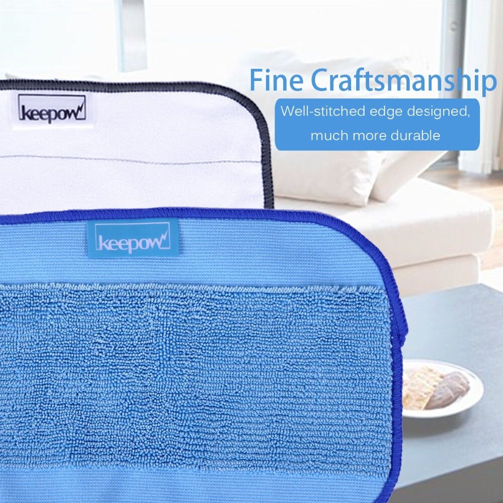 Mixed Microfiber Mopping ClothsWashable&Reusable Mop Pads Fits for iRobot Braava 380 380t 320 321 Mint 4200