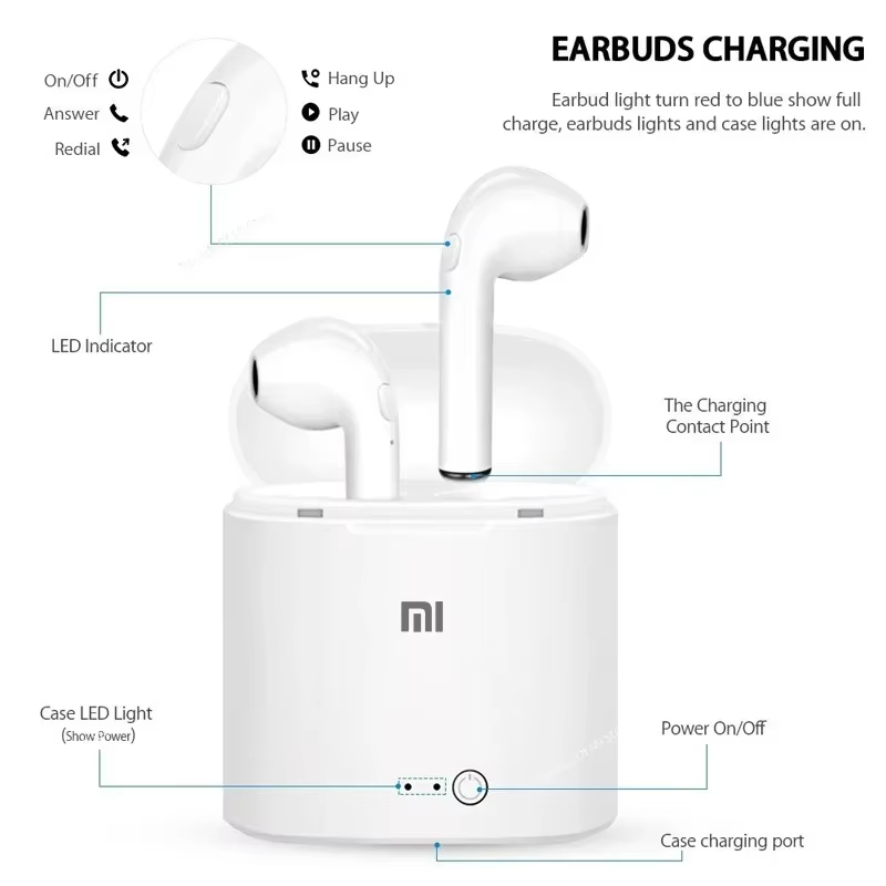 Xiaomi langattomat kuulokkeet bluetooth-nappikuulokkeet tws hifi-kuulokkeet pelaamiseen kosketusnäytöllä varustetut urheilukuulokkeet mikrofonilla