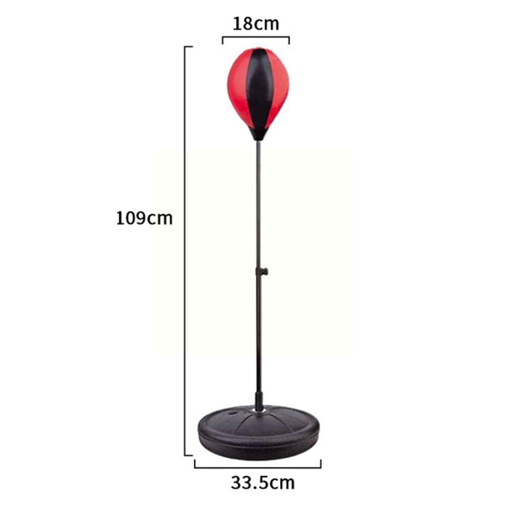 Adjustable Vertical Boxing Ball Fitness Boxing Punch Boxing Relaxed Speed Bag Bag Ball Punching For Kids Pear Speed D4w6 G1q1