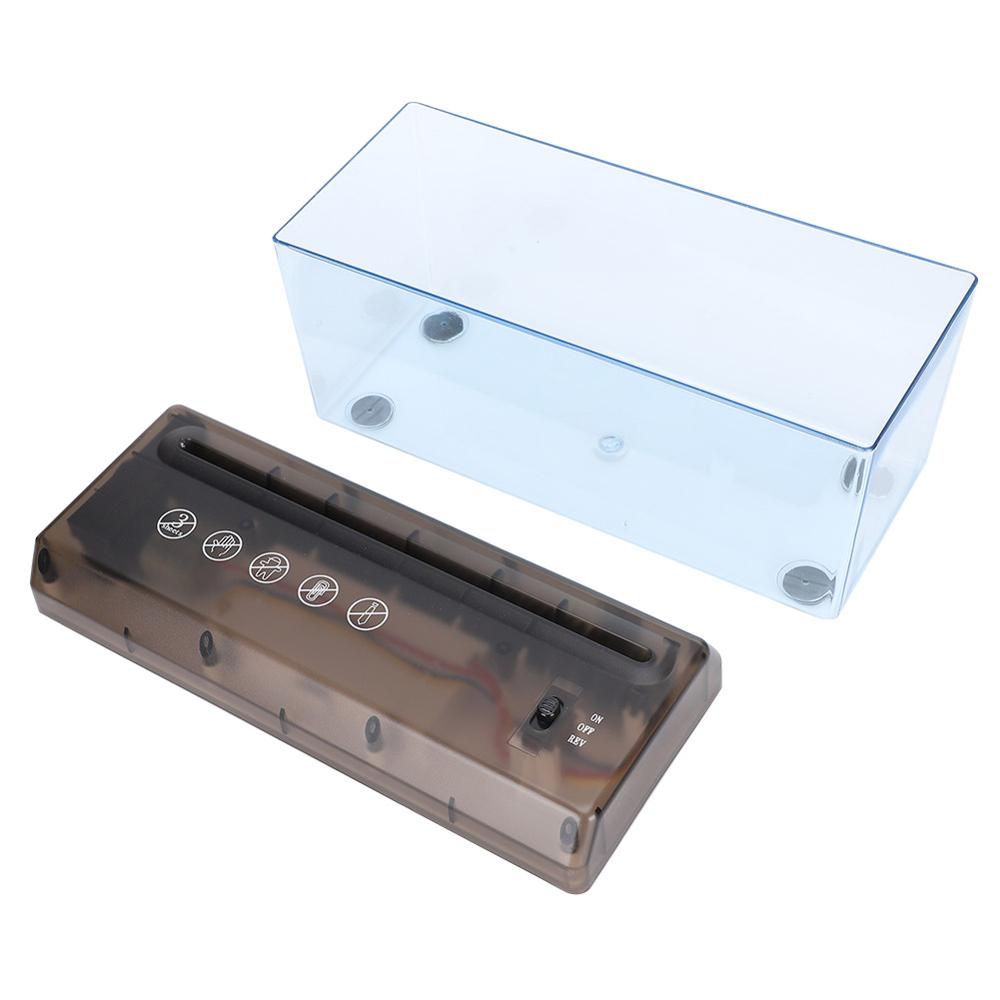 2 in 1 usb-papirklippere og brevåbner mini lille desktop usb elektrisk  a6 foldet papir strip-cut med skridsikker base