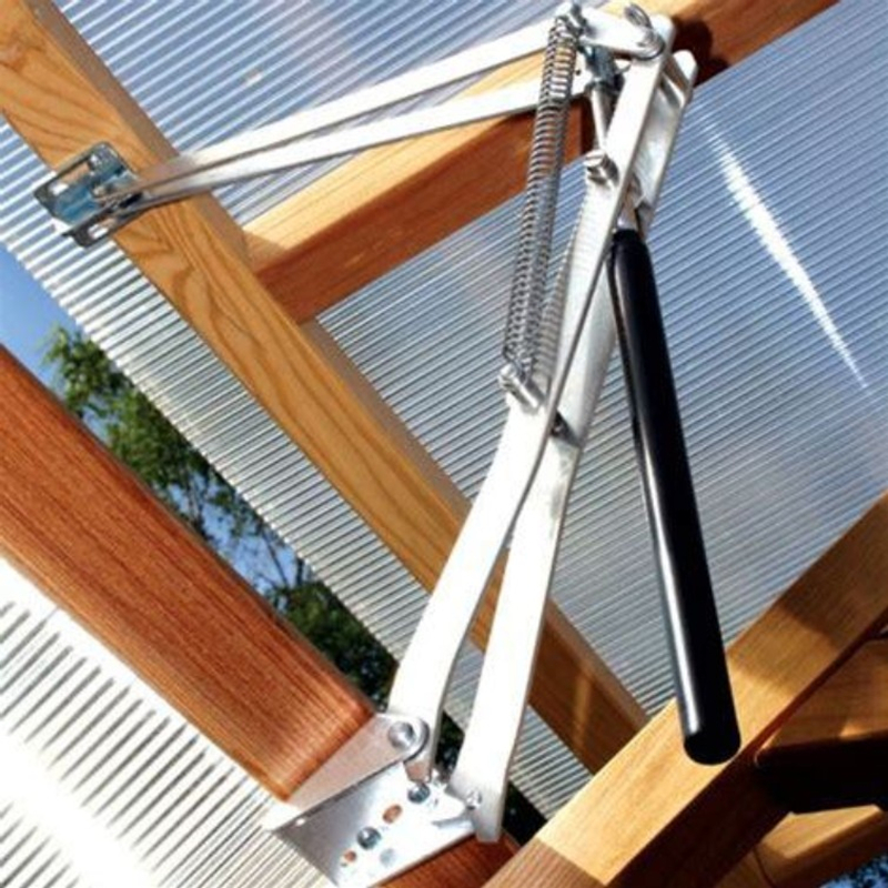 Aurinko -automaattinen tunnistava kasvihuonekaasujen kasvihuoneen tuuletusaukko automaattinen kasvihuonepakkaus, puutarhatyökalut ja -välineet