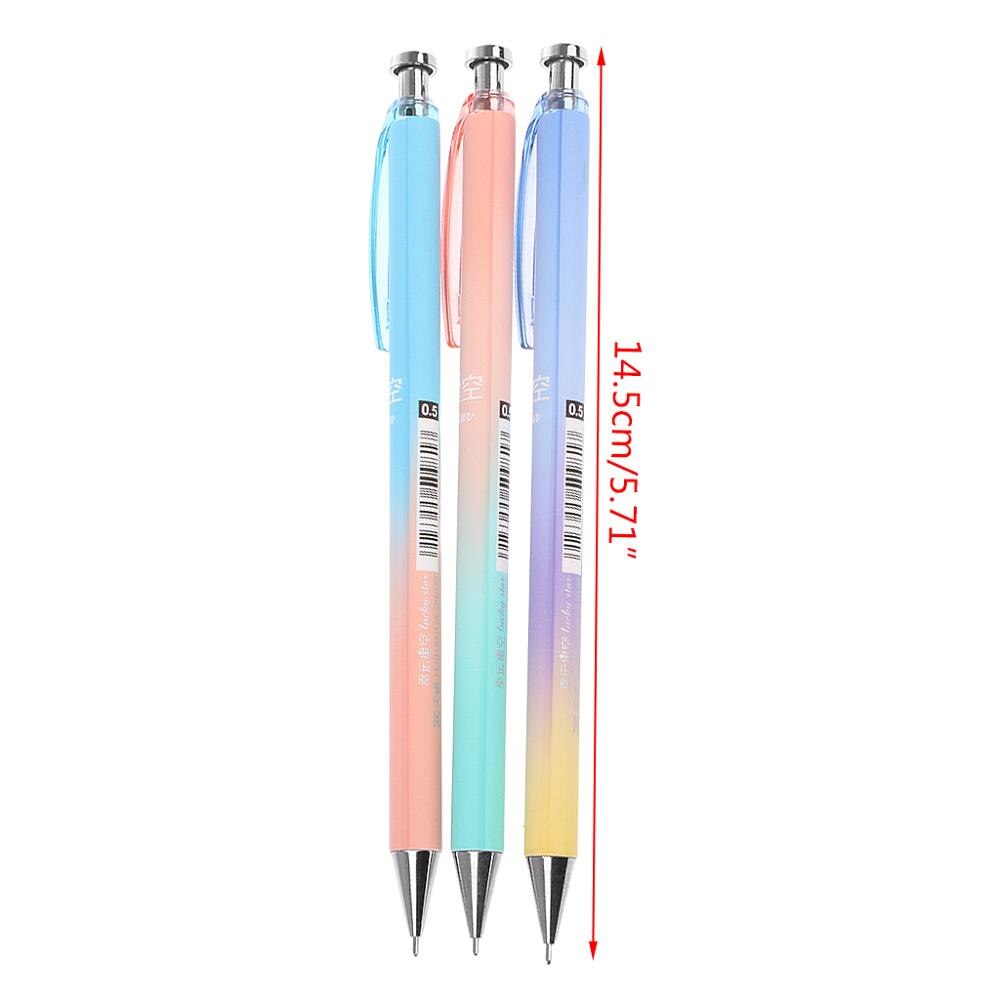 Cute Moon Star Plastic Mechanical Pencil Automatic Pen For Writing School Supply