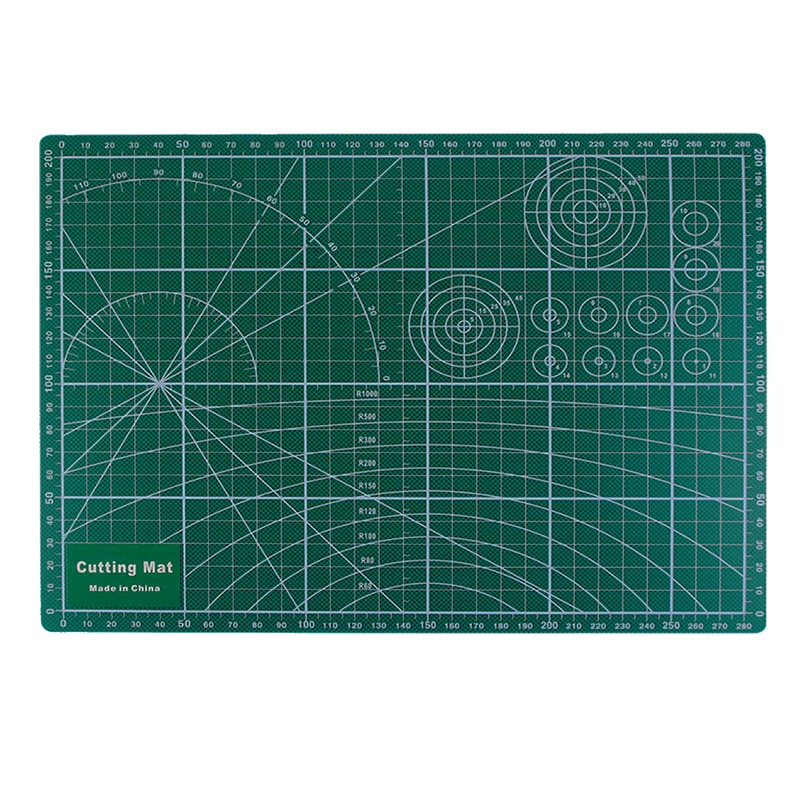 -PVC Cutting Mat A4 Durable Self-Healing Cut Pad Patchwork Tools Handmade 30 *20CM DOUBLE SIDED