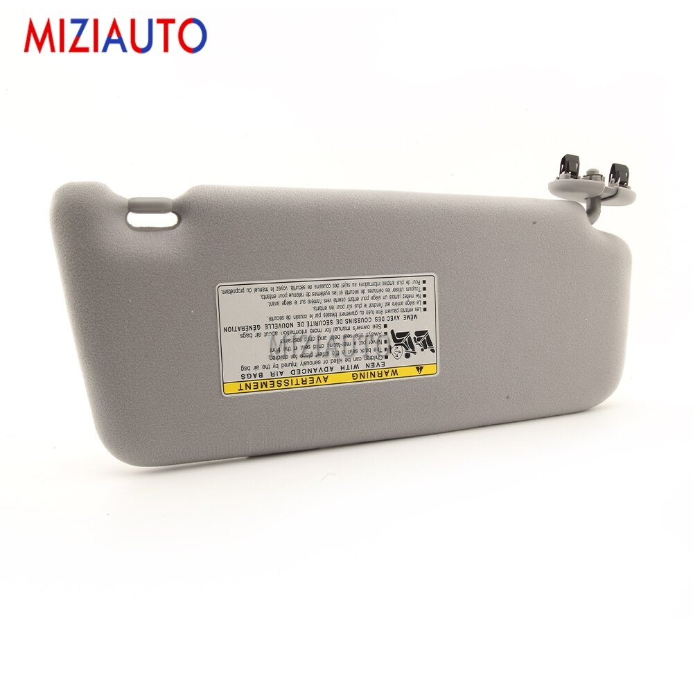 Left Right Side Sun Visor For Toyota Camry 2007 Car Parts Accessories Front Driver Sun Visor Without Sunroof