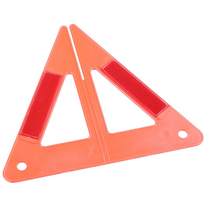 Car Emergency Breakdown Warning Triple-cornered Sign Red Reflective Safety Hazard Travel in