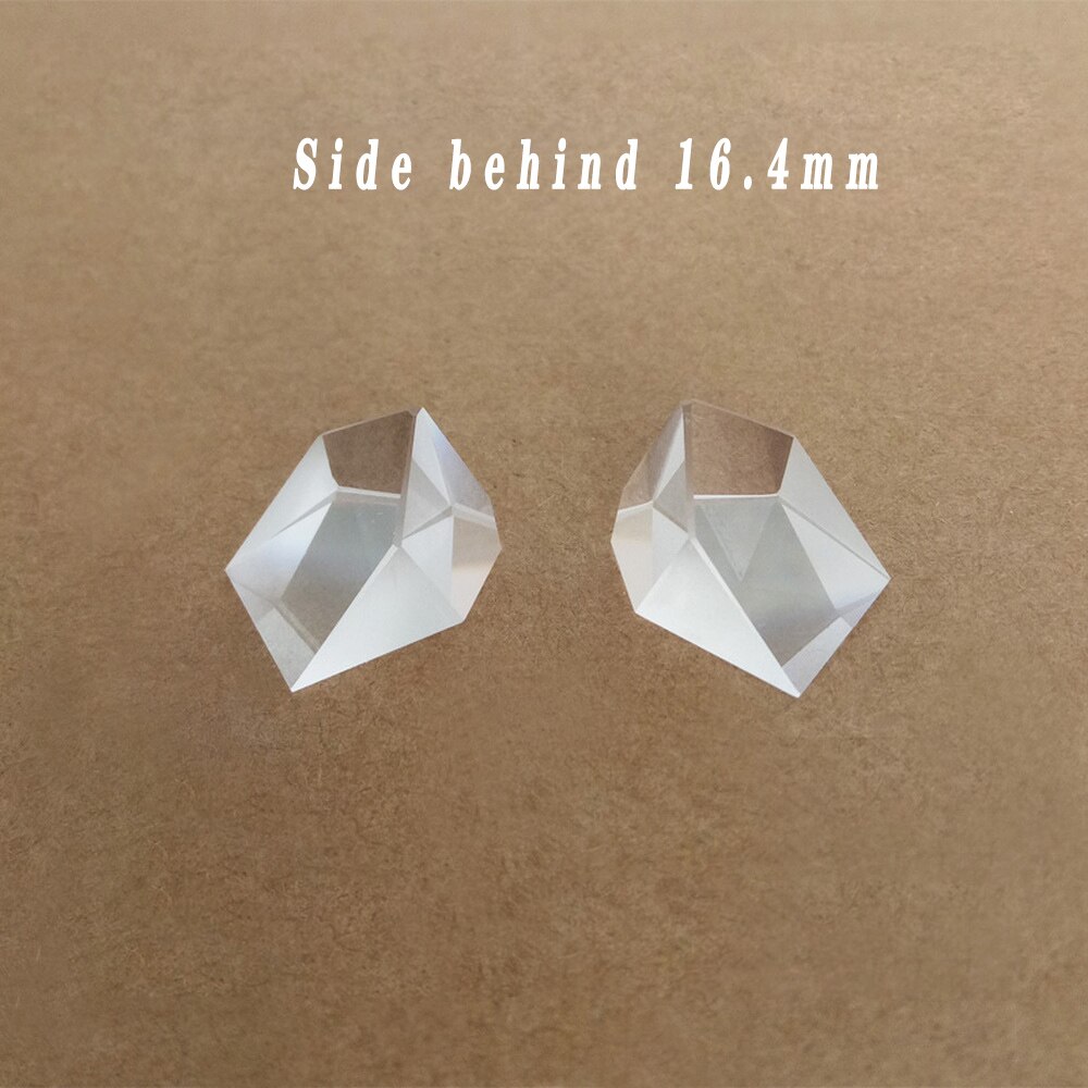 Prism Roof Half-House Optical Glass Mitsubishi Mirror Irregular Polygon Triangular