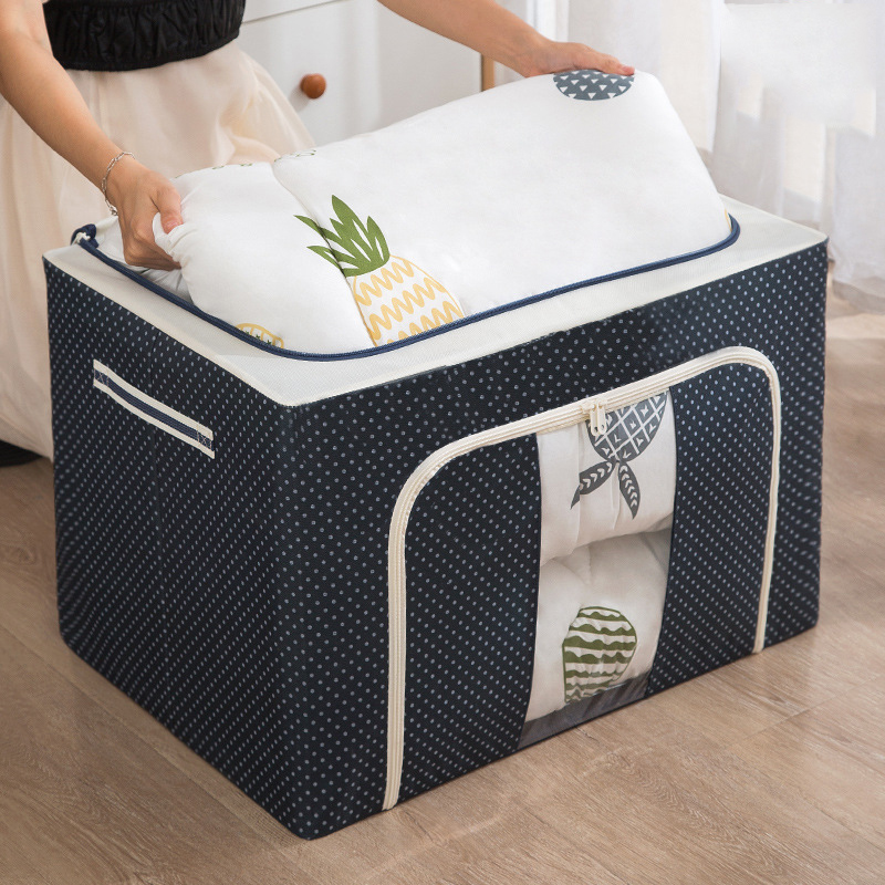 Car Trunk Organizer Fabric Storage Box Foldable Clothes Bag Laundry Blanket Pillow Toy Storage Cabinet Toolbox Quilt storage bag