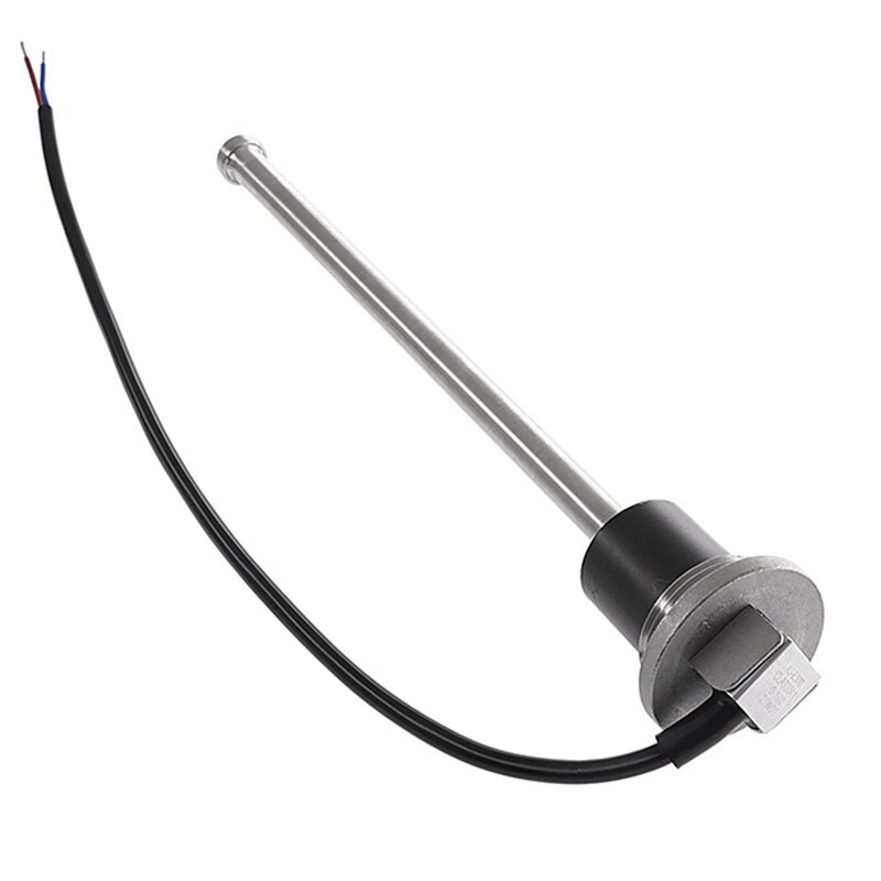 Rvs Boot Water Niveau Gauge 52Mm 0-190Ohm Brandstofniveausensor 300Mm Water Tank Level Gauge Indicator Voor auto Marine