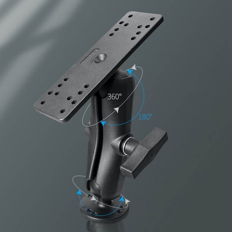 Boot Navigatie Frame Fishfinder Bal Mount Base 1.5 Inch Bal Hoofd Base Universele Montageplaat Kajak Accessoires