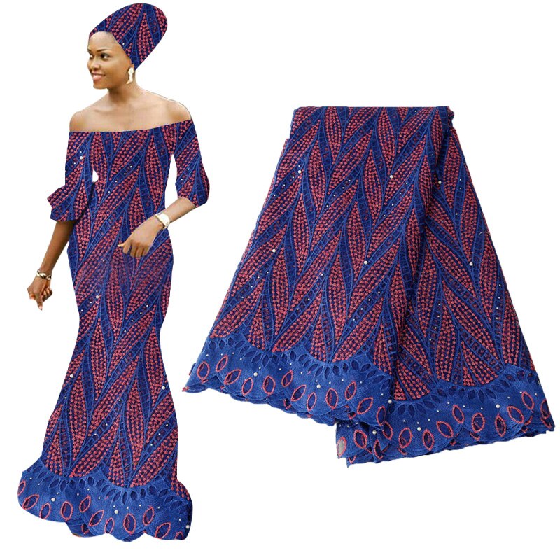 Senaste svartvita afrikanska guipure 3d spets tyg nigerianska plagg tyg voile spets tyg franska spets tyg för bröllopsfest