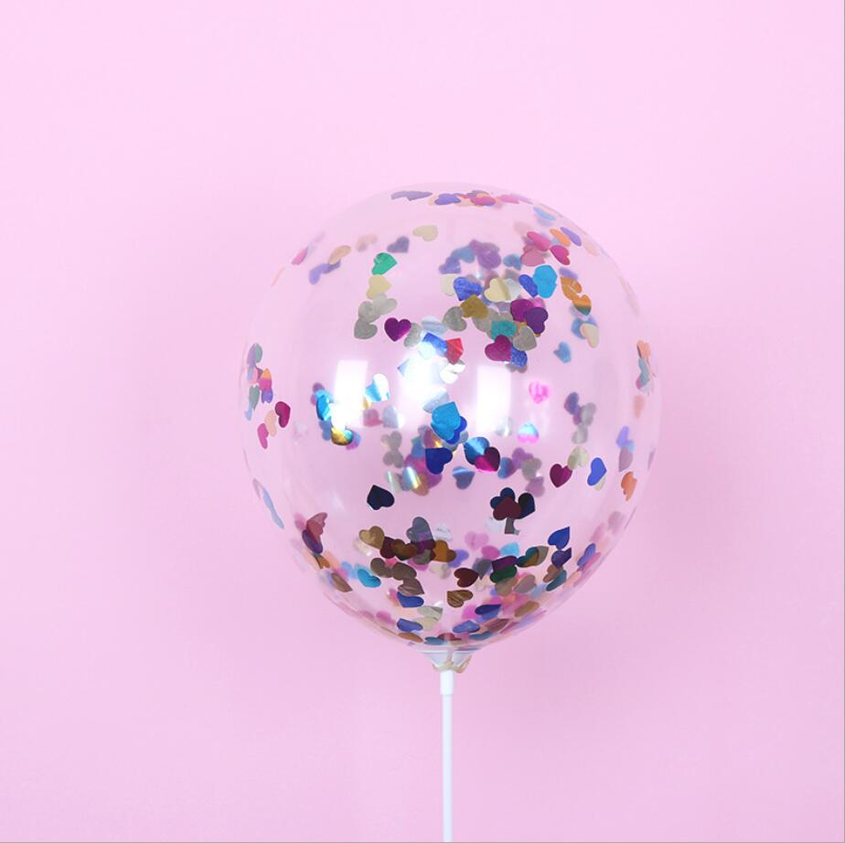Dessin animé chapeau 5 pièces/lot ballons clairs or étoile feuille confettis ballons transparents décorations de fête dessin animé chapeau: 10