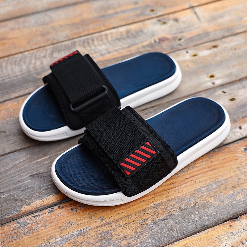 summer home slipper men slippers flip flop men slides claquette homme mans shoes slide schoenen mannen slipers: 3 / 44