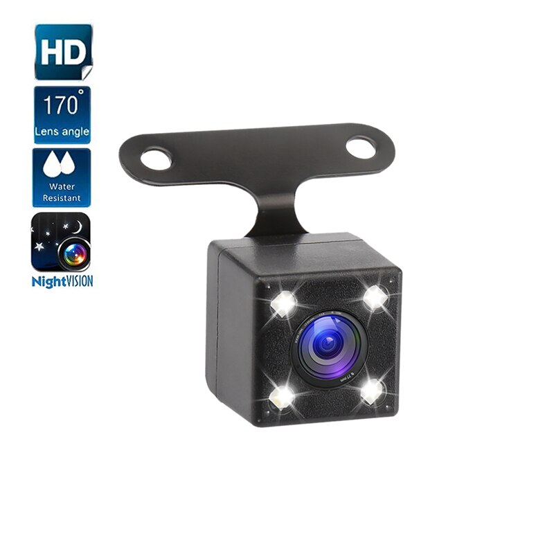 HD Nachtzicht auto dash cam Achteruitrijcamera Reverse Parking Camera Waterdichte LED Backup Monitor Universele auto Accessoires