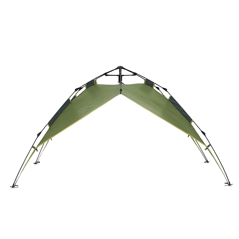 WolFAce-tienda de campaña automática para 3-4 personas, carpa de doble capa para exteriores, impermeable, configuración instantánea, portátil, para mochileros turísticos