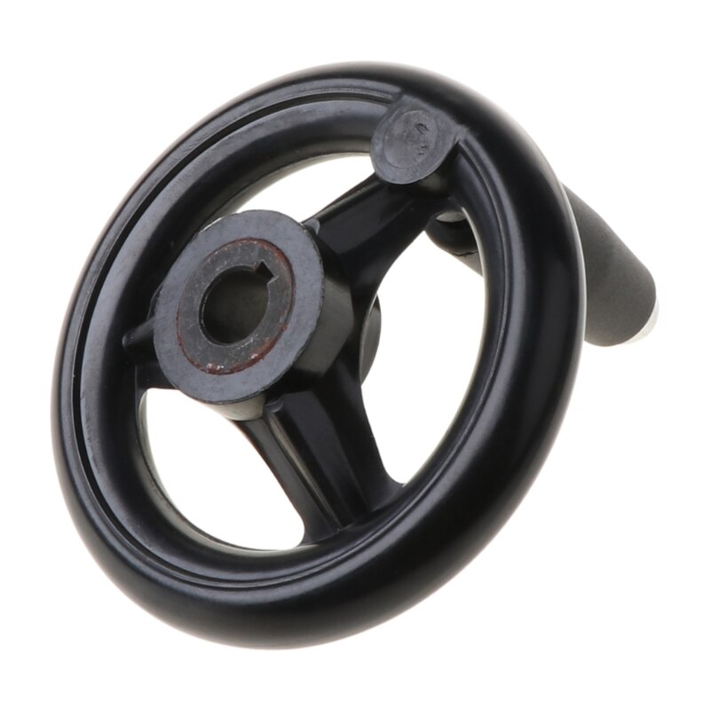 3.9" Diameter Hand Wheel w/ Revolving Handle For Milling Machine