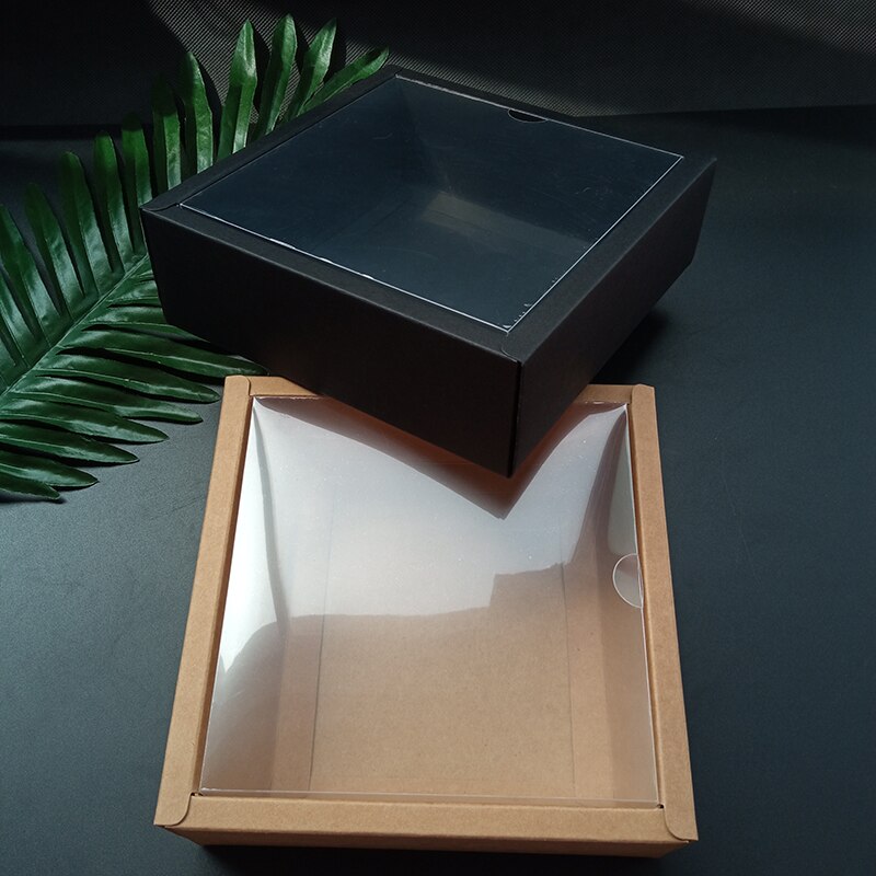 BENECREAT 20 stuks transparante partydozen 8x8x8 cm vierkante PET-geschenkdozen met beschermfolie voor huwelijksherinnering BENECREAT 20 stuks transparante partydozen 8x8x8 cm vierkante PET-geschenkdozen met beschermfolie voor huwelijksherinnering