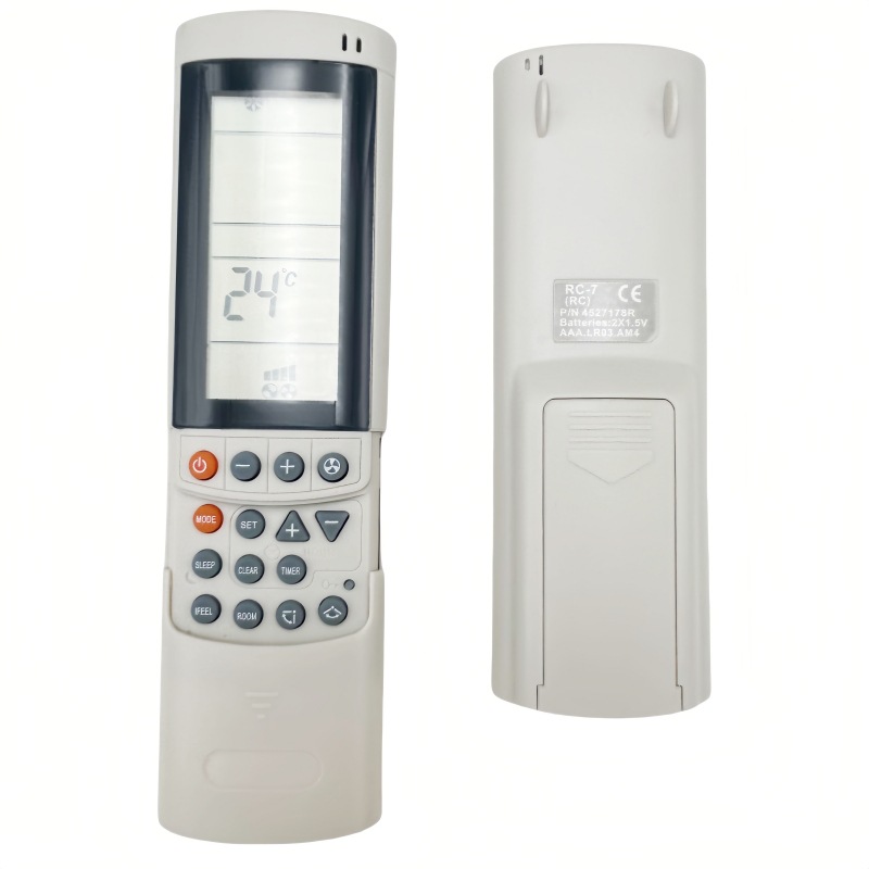 RC7 RC-7 Telecomando universale per condizionatore d'aria inglese per Electra Airwell Emailair Elco Sostituisci RC3 RC4 RC5