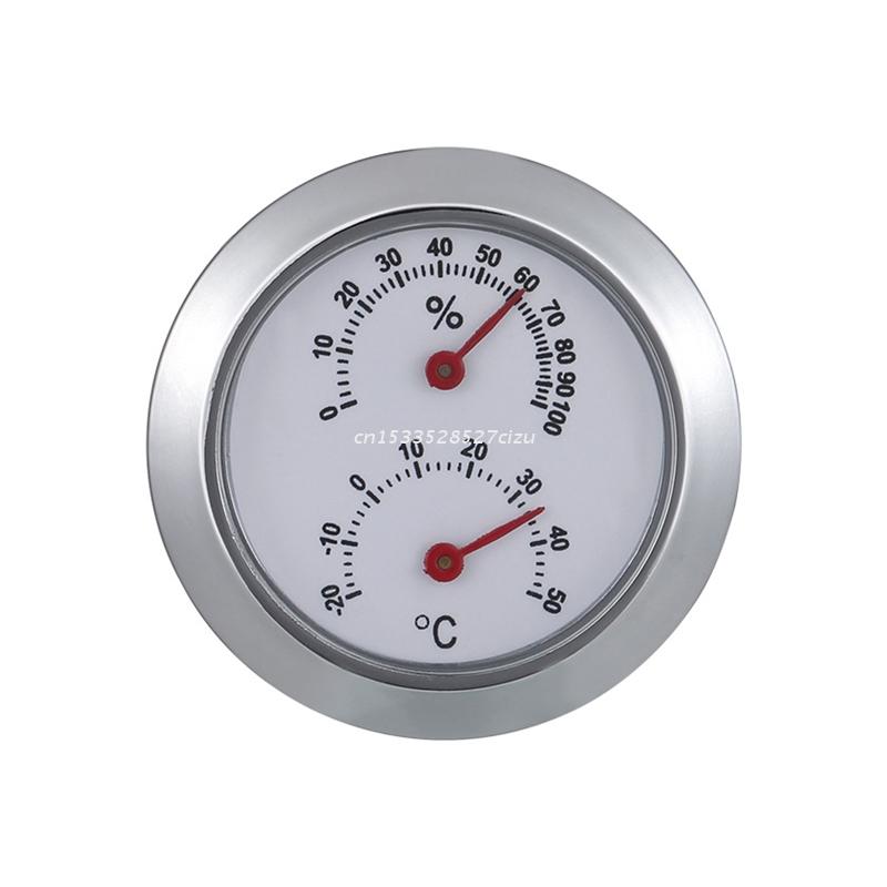 Mini Round Digital Hygrometer Thermometer Temperature Humidity Meter Gauge