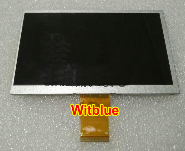 LCD Display Matrix Replacement For 7" Roverpad sky S7 WIFI Tablet 1024*600 inner LCD Screen Panel Glass Module