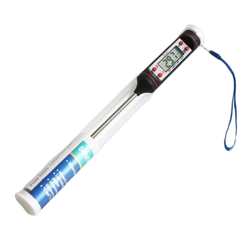 Termómetro Digital de cocina para carne, agua, leche, sonda para cocinar, barbacoa, horno electrónico, bolígrafo de medición,