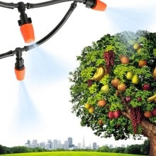 20PCS Adjustable Sprayer Suits Dedusting Humidifying Used For Cooling Can Turn Off Alone Garden