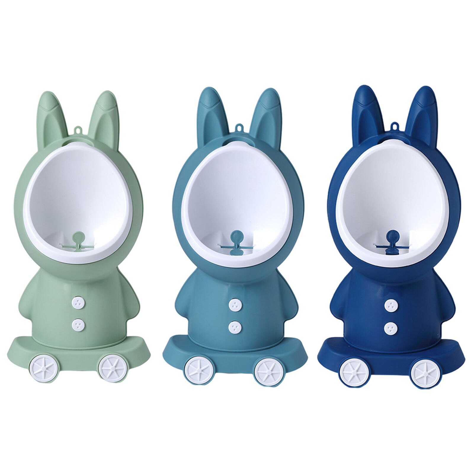 Portable RabbitPee Toilet Kids Children Standing Potty Urinal Wall Mounted Kids Baby Removable Bowl Insert