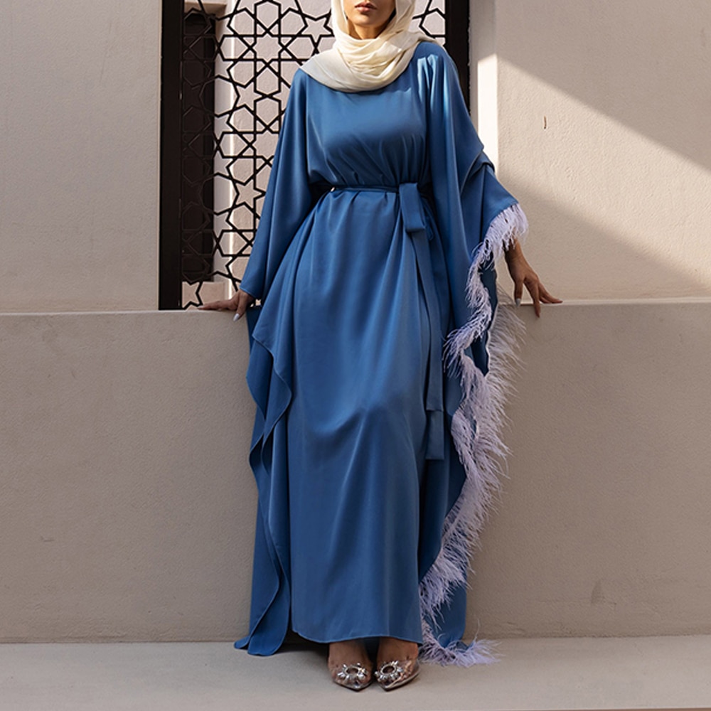 Robe Djellaba pour femmes, Kaftan, dubaï, Abaya, turquie, musulmane, Hijab, vêtements islamiques