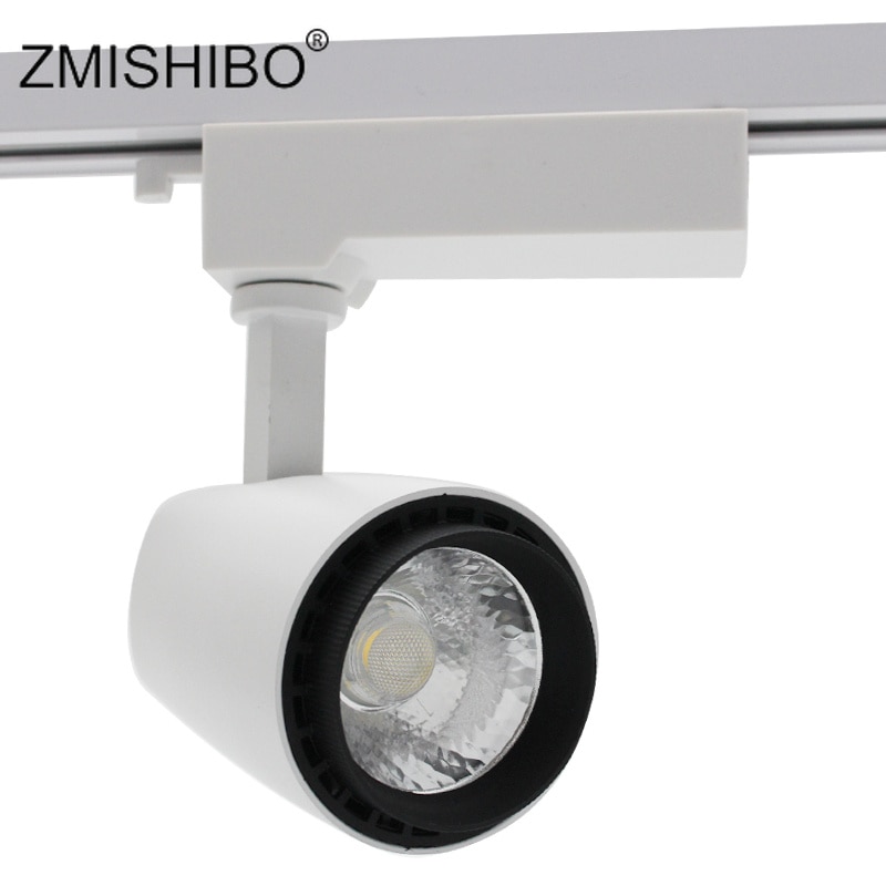 ZMISHIBO 15 W LED Verstelbare Spoor Lamp 220 V 240 V Aluminium Behuizing Track Rail Verlichting Voor Winkel Mall Exhibition3000K 4000 K 6000 K