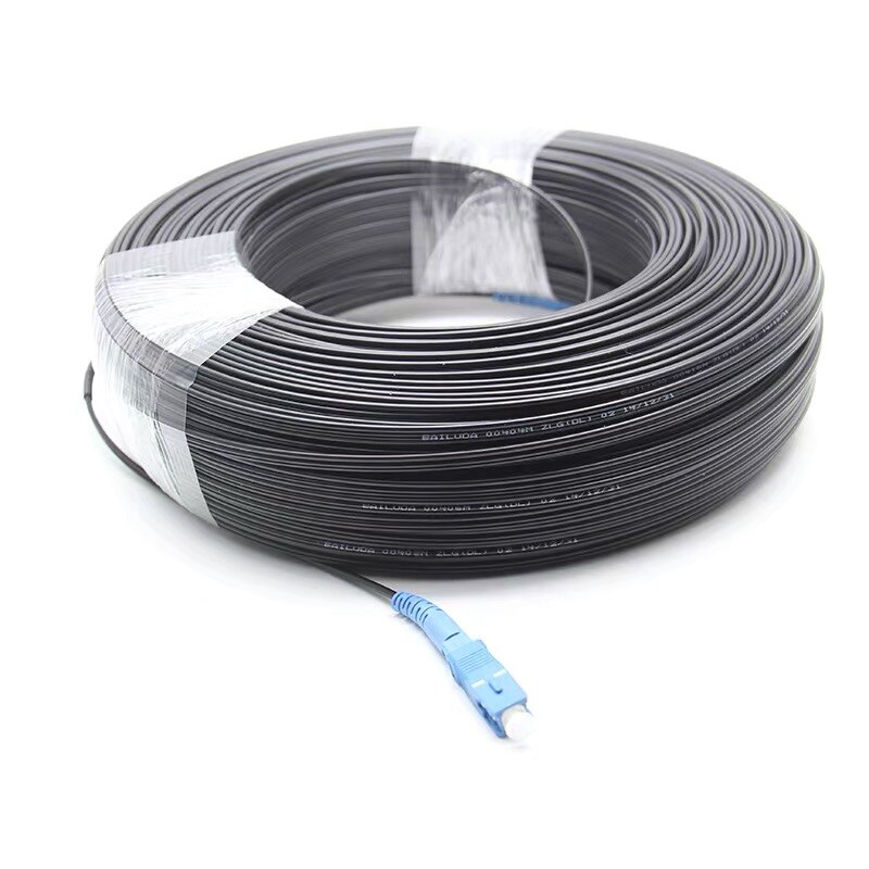 50M Outdoor Cable SC UPC Simplex FTTH Patch Cable Singlemode Fiber Optic Patch Cord FTTH Fiber Optic Jumper Cable