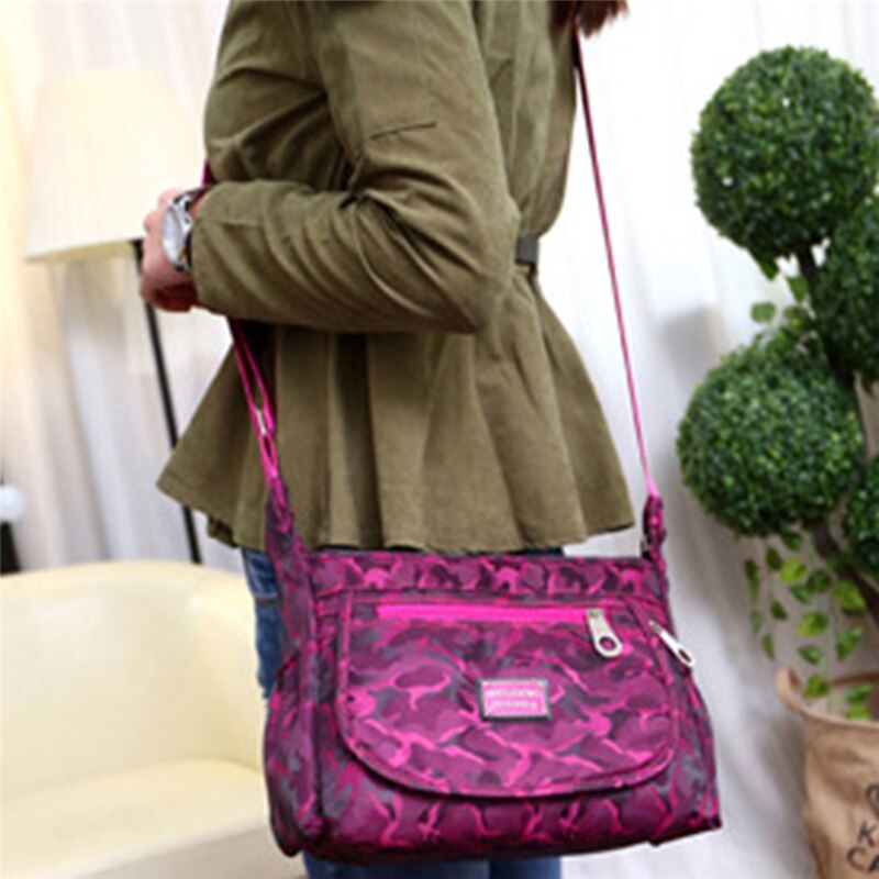 bolso mujer bolsos imitacion marcas de lujo bolsos de mujer bolsos mujer lujo Bolso de hombro de para mujer, a la de nailon bandolera, resistente al agua, de gran capacidad