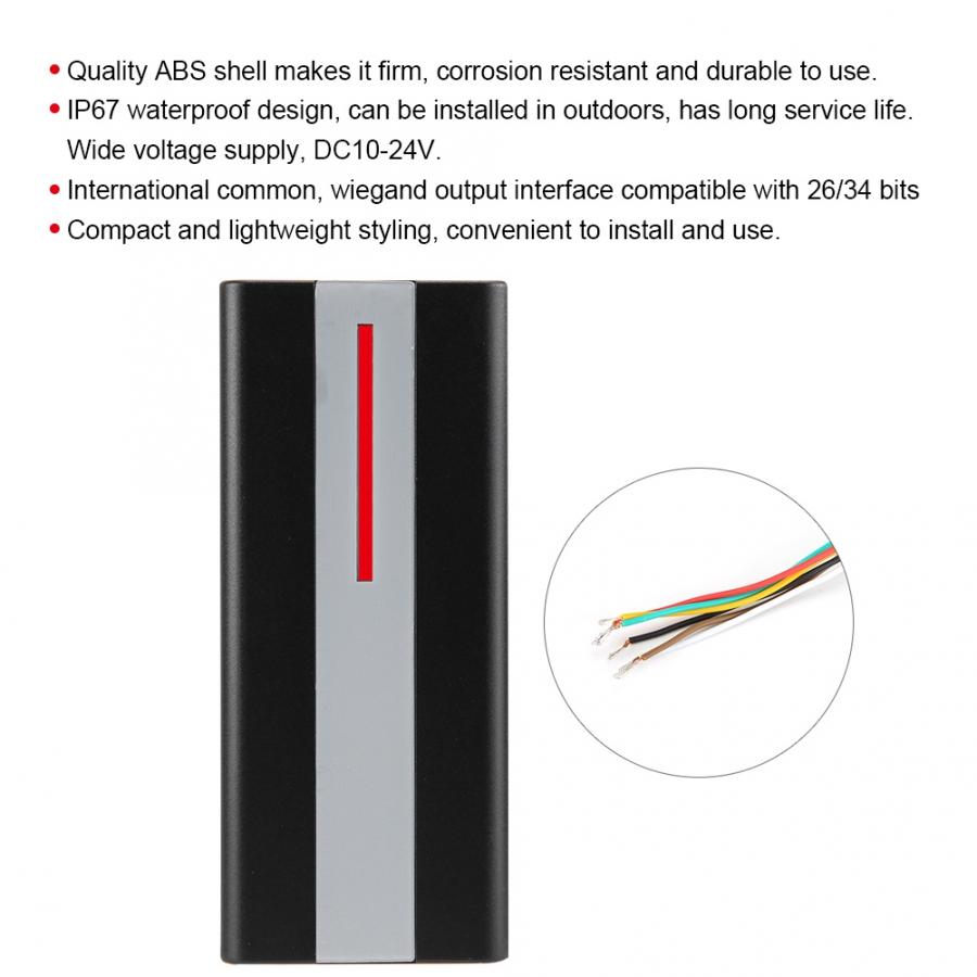 EM ID 125KHz Simplified Access Control Controller Machine IP67 Access Control Machine