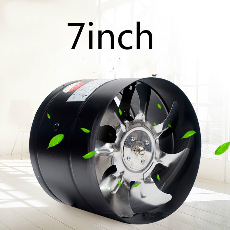 7 cal kuchnia wc wentylator wyciągowy żaluzja 7 "rury wentylacja powietrza sufit Wzmacniacz dmuchawa metal exhauster 150mm