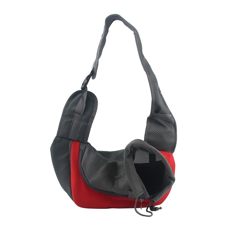 Bolsa de transporte para mascotas con manos libres, mochila de viaje para exteriores, bandolera para chihuahua, perro pequeño y gato.