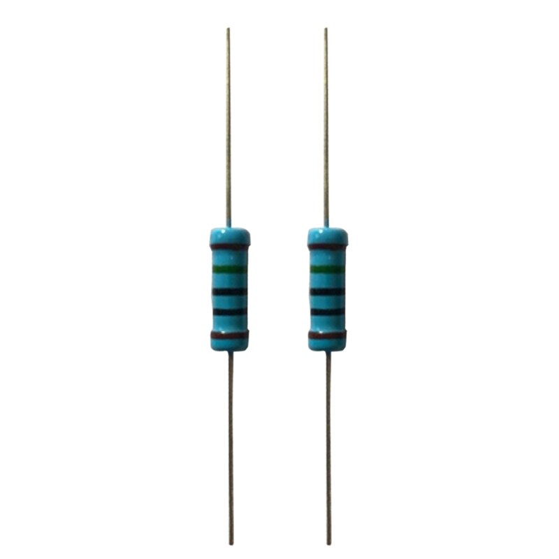 10 stuks 2w metaalfilmweerstanden kleurringweerstand 1r ~ 1m 150k u1je