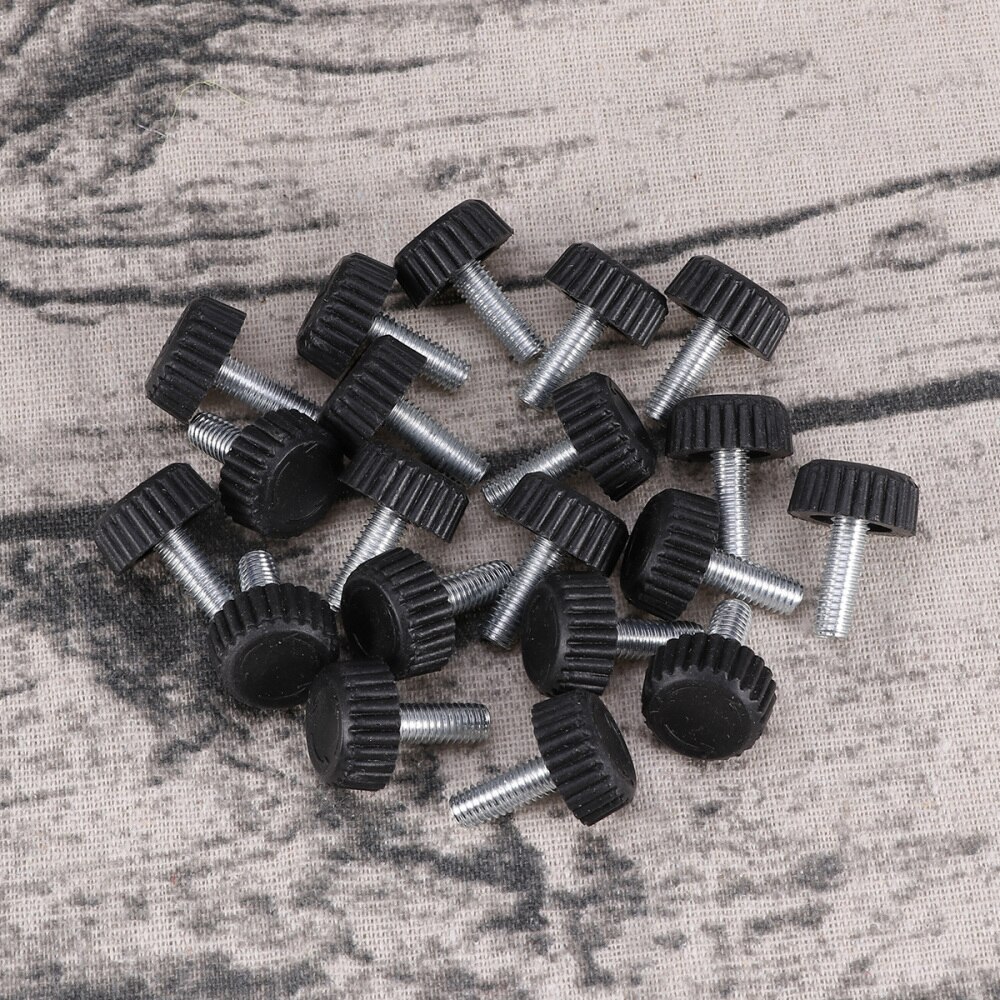 20Pcs Stelpoot Unieke M6 Size Iron Praktische Voet Cup Nivellering Voet Slide Pad Voor Tafel Meubelen Stoel