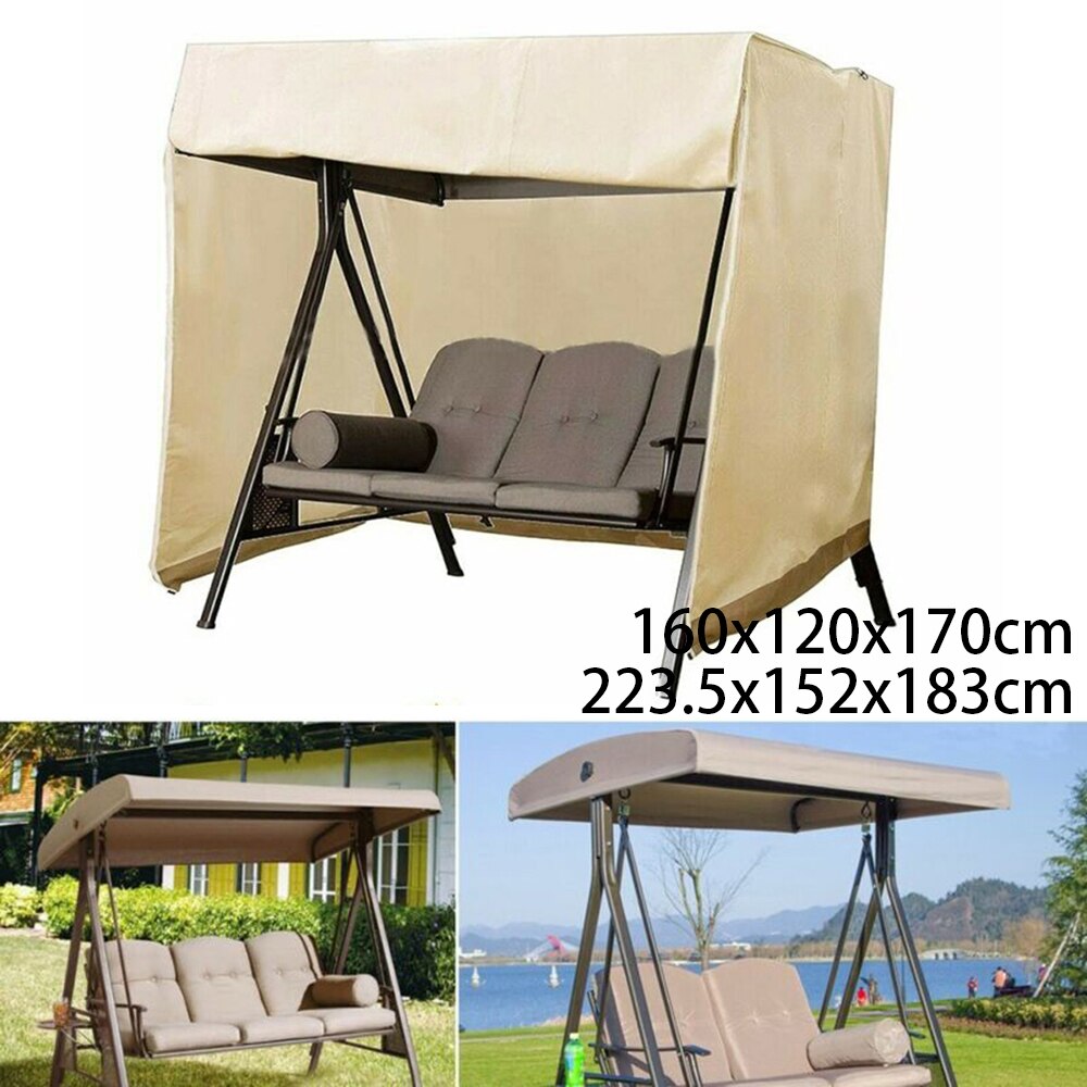Seater Garden Swing Cover Patio Swing Chair Outdoor Garden Hammock Cover