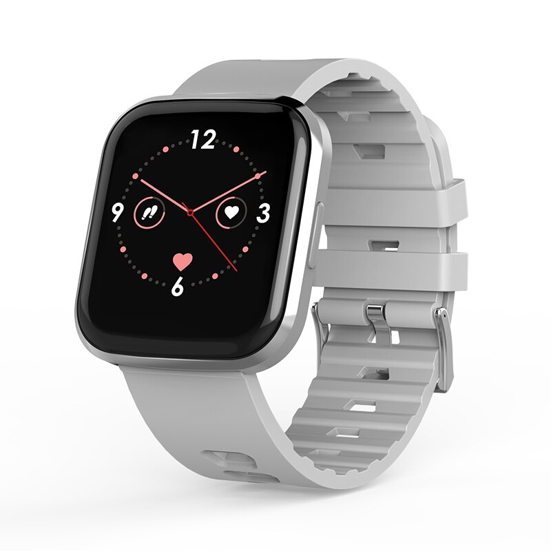 Vrouwen mannen android ios  y77 smartwatch oproepherinnering camerabediening hartslagmeter fitnesstracker sportarmband: B