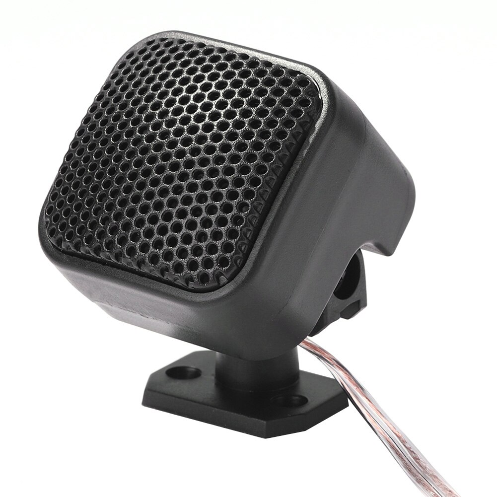 1 Pair Car Mini Square Tweeter 500W High Efficiency Modified Horn Audio Tweeter Head Speaker TP-004A for All Car Audio System