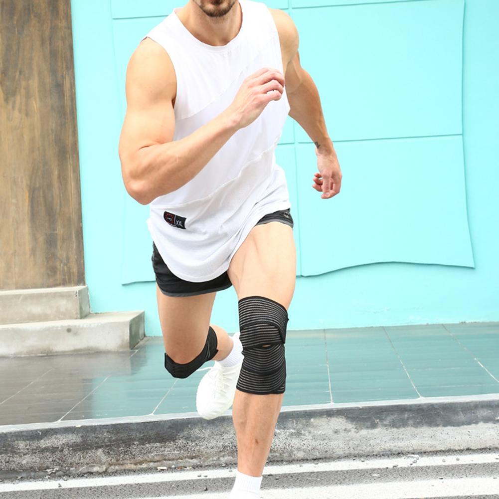 Kniebeschermers voor in de bergen, wikkelbanden, kniebeschermers, sportbeschermende uitrusting, compressie beenbedekking, outdoor sportartikelen