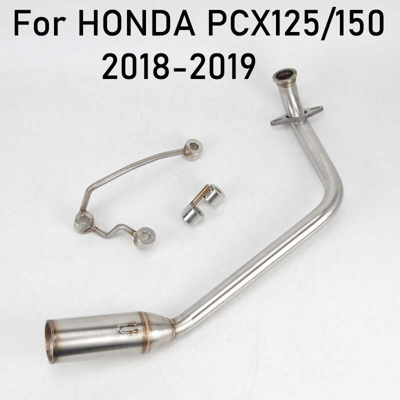Slip On For Honda PCX 125 PCX 150 PCX125 - Motorcycle Exhaust Modified Front Connection Mid Link Pipe: C